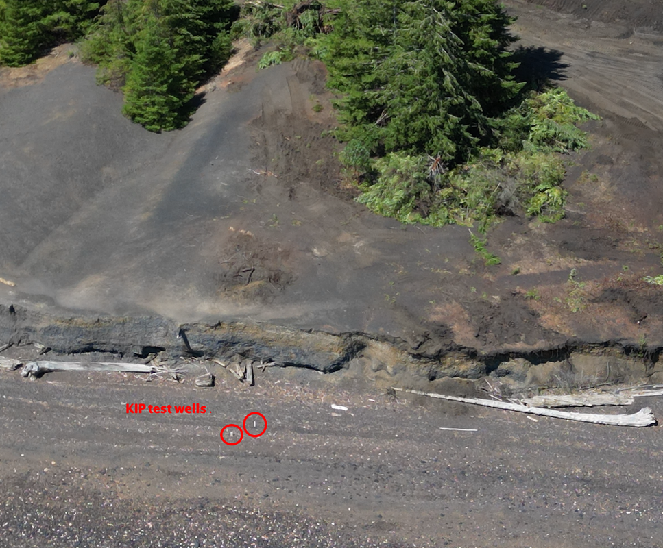 july 18 screenshot of kip test wells location