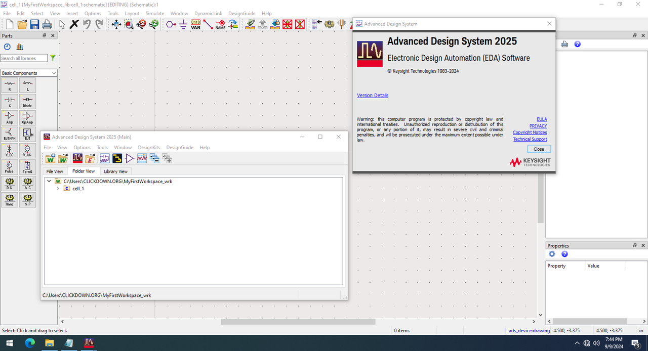 Working with Advanced Design System (ADS) 2025 full license
