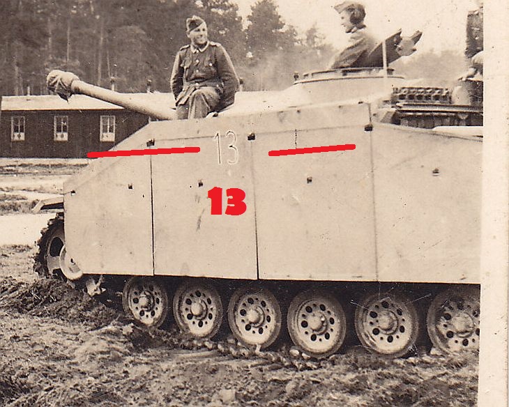 Sturmgeschütz STUG III Langrohr Seitenschürzen K