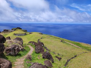 Isla de Pascua - Chile - Blogs de Chile - Ana Te Pahu - Ahu Akivi - Puna Pau - Vinapu - Rano Kau - Orongo (20)