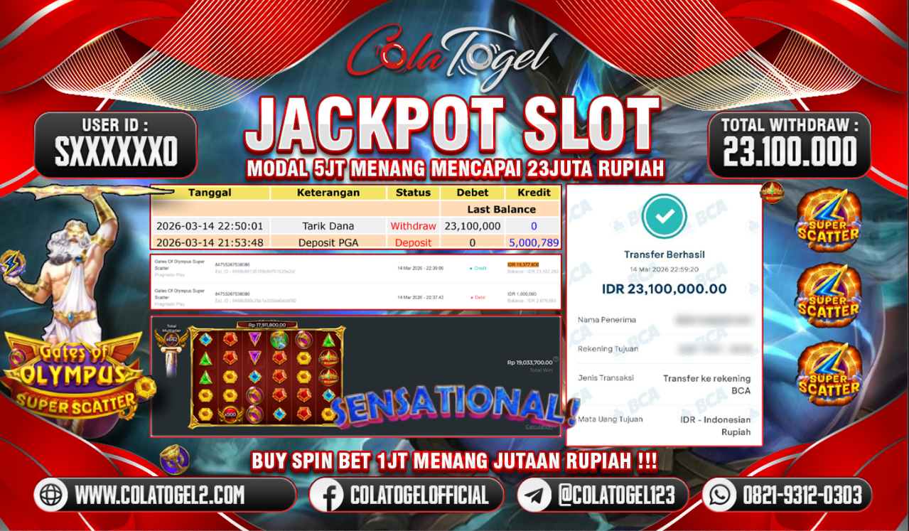 JACKPOT SLOT GACORR!!