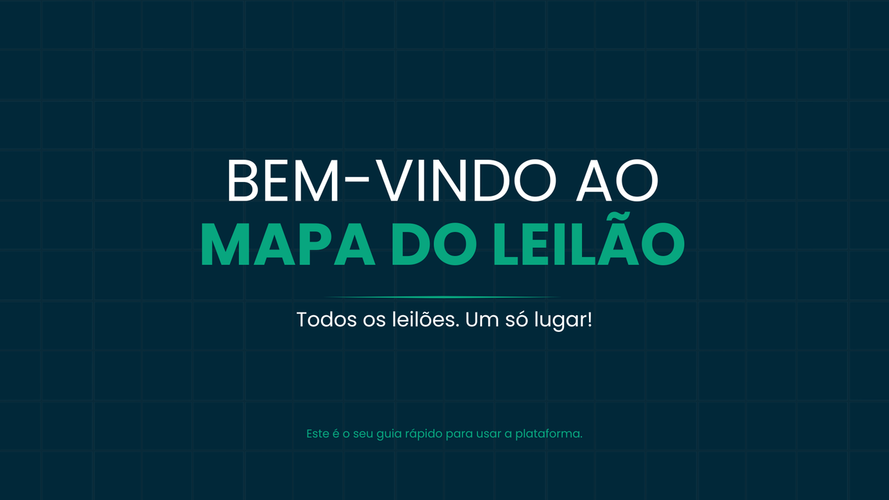 Bem-Vindo a Mapa do Leilão