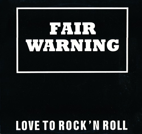 Fair Warning - Love to Rock'n Roll (Vinyl, 12'') 1985 (Lossless, Hi-Res + MP3)