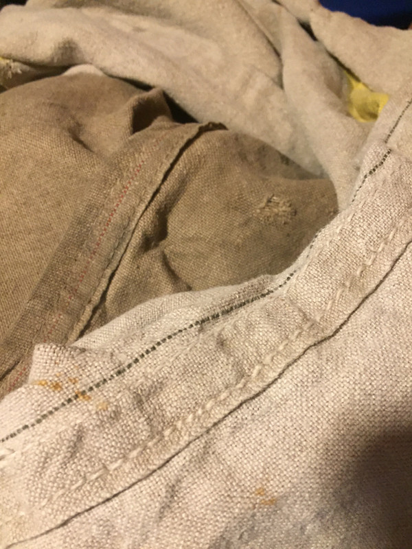 Frencn Linen Mail Sack 3 Side 1