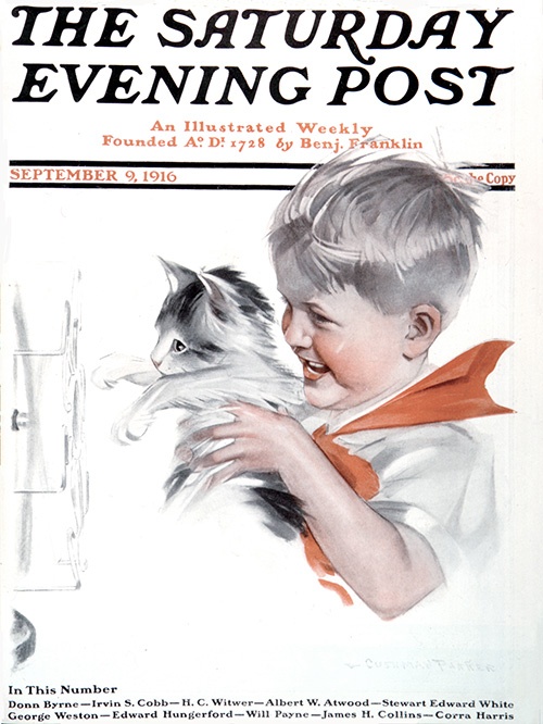 010-The-Saturday-Evening-Post-magazine-September-9-1916-Kitty-Cooldown-by-Parker-Cushman