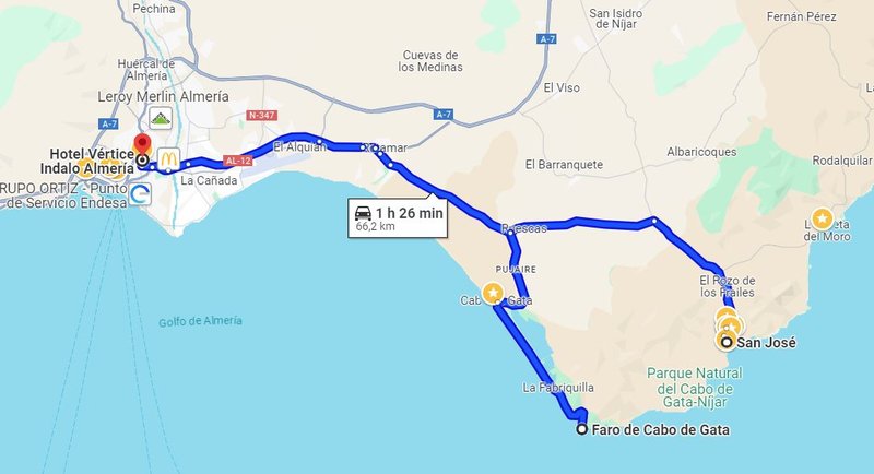 Día 7. Playas del Cabo de Gata - Cabo de Gata y costa Este de Almería (1)