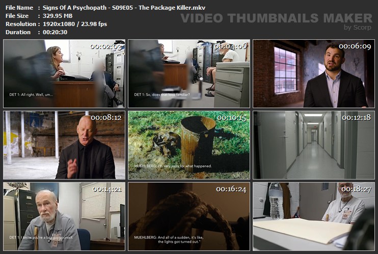 Signs Of A Psychopath - S09E05 - The Package Killer.mkv