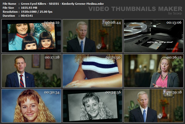 Green Eyed Killers - S01E01 - Kimberly Greene-Medina.mkv