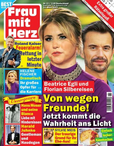 Cover: Frau mit Herz Frauemagazin No 11 vom 11  M&auml;rz 2023