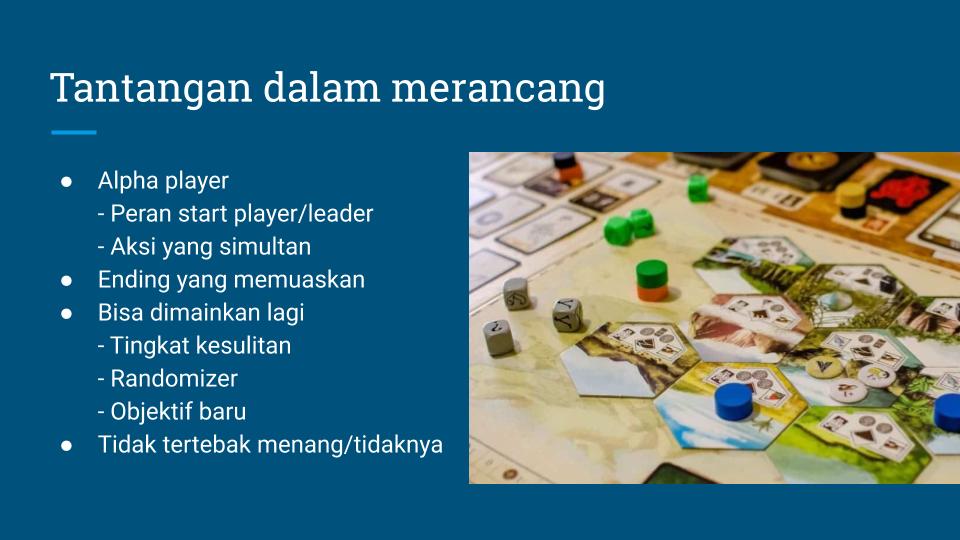 tantangan merancang board game kooperatif