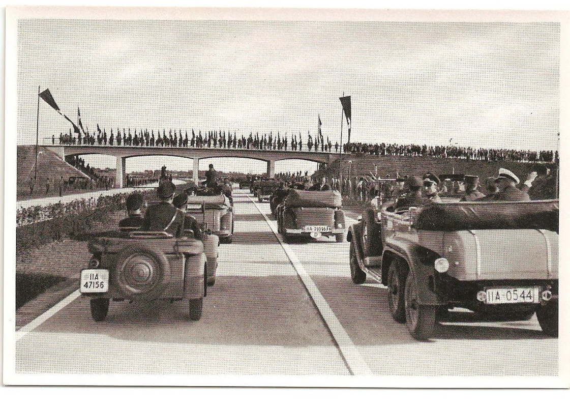 echt bild reichsautobahn münchen eröffnung IIA a