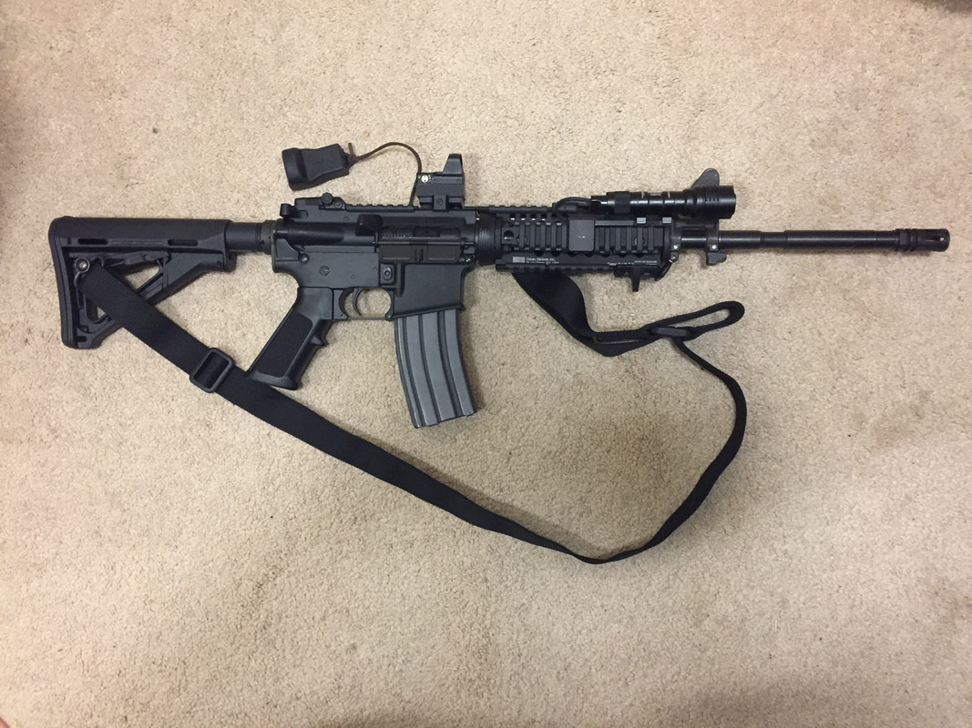 Front sling mount on M&P Sport II OR or swap gasblock and install