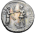 Glosario de monedas romanas. POMPEYO JUNIOR, CNEO. 4