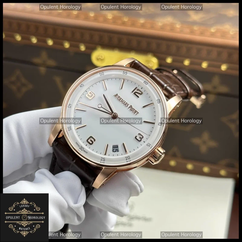AP Code 11.59 Replica 15210OR 41mm Rose Gold White Dial - Super Clone Calibre 4302