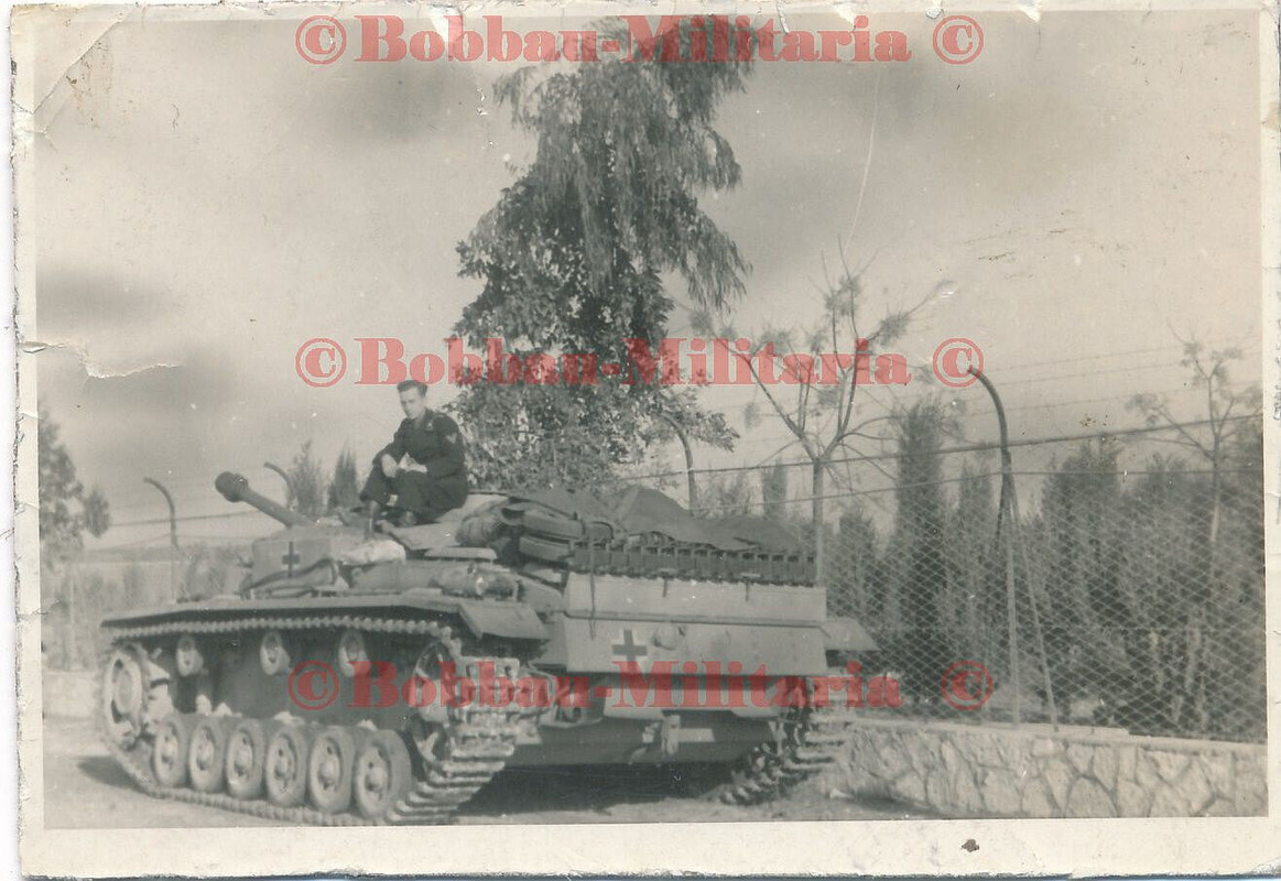 B140 Foto Wehrmacht STuG III Sturmgeschütz Langrohr Südfront SFL Sturmartillerie