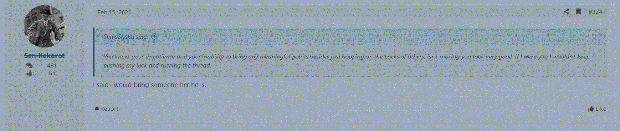San Kakarot admitting he brought Deagon to vsbattleswiki to downgrade DC