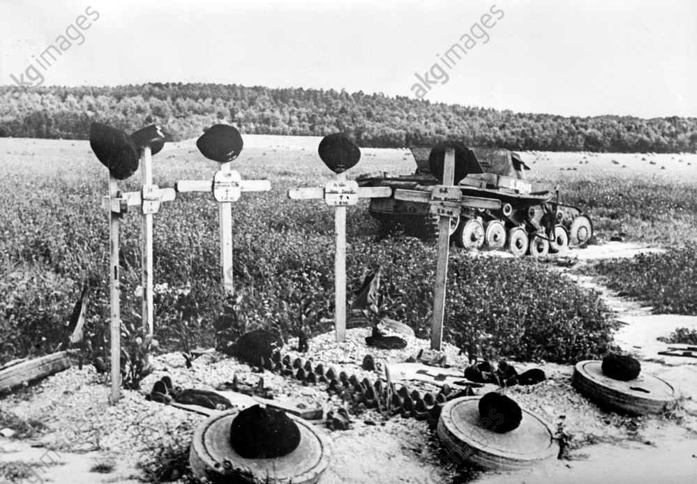 II. WK - Soldatengräber 1940
