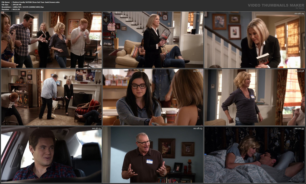 Modern Family S07E08 Clean Out Your Junk Drawer.mkv