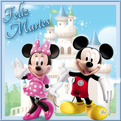 Mickey y Minnie  Martes