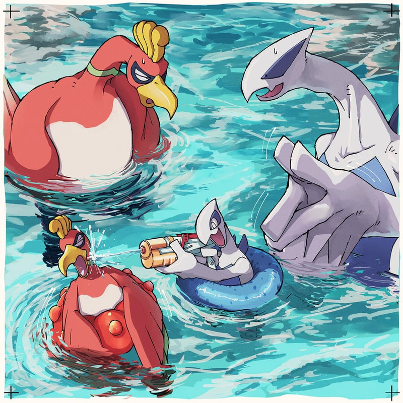 lugia-and-ho-oh-pokemon-drawn-by-how-lon