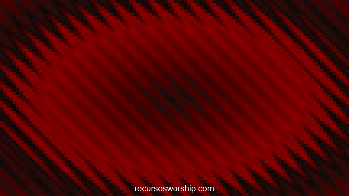 loop vj píxeles rojo oscuro ondas concéntricas