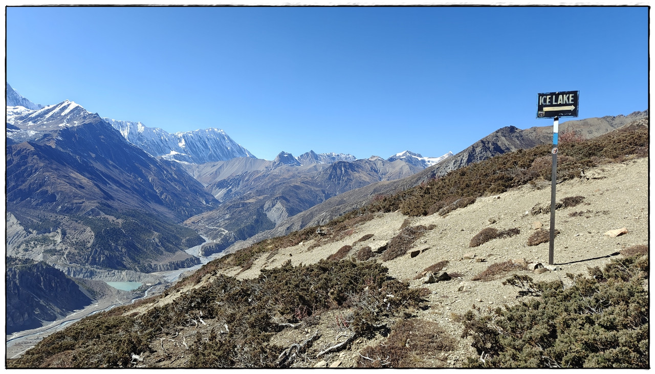Trekking en Nepal: Annapurna Circuit y Mardi Himal - Blogs de Nepal - AC día 5: Ice Lake (4636 m) i/v desde Bhraka (3500 m) (16)