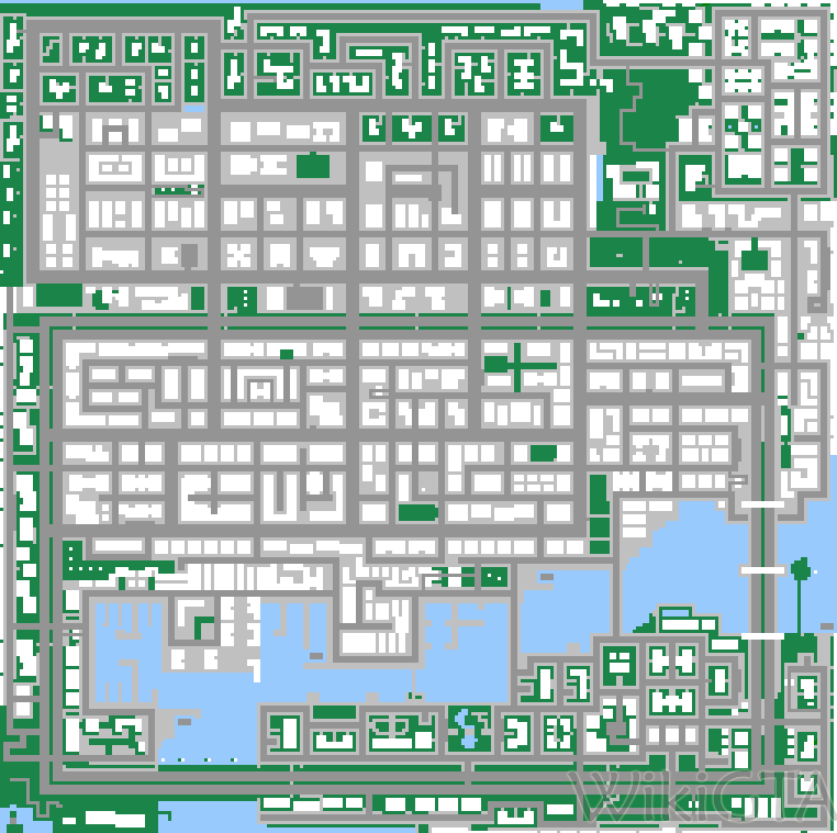 Recreated the San Andreas map with modern Los Santos (GTA V map