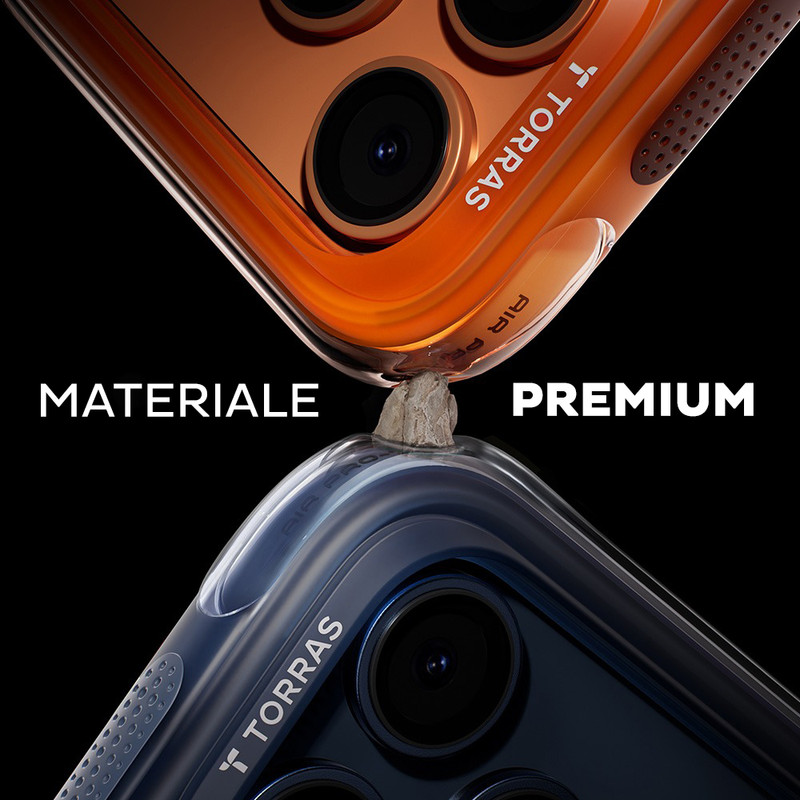 Husa pentru Apple iPhone 17 Pro Torras, Ostand Spin Air Series, MagSafe. Incarcare wireless, Inel rotativ, Albastru imgi 384 2797147