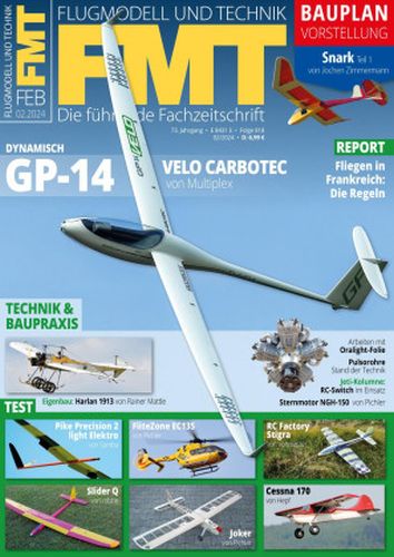 Cover: Fmt Flugmodell und Technik Magazin No 02 Februar 2024
