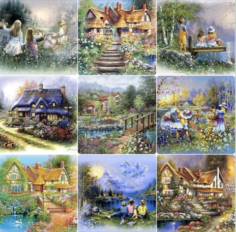 Cottages-Collage
