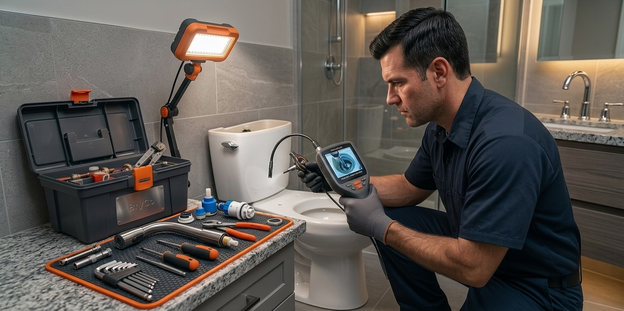 Toilet faucet repair