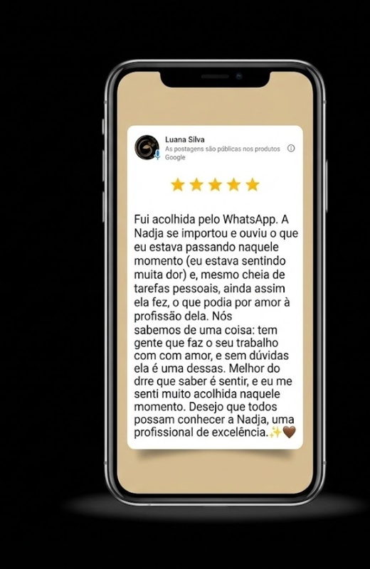 Avaliação Google Luana