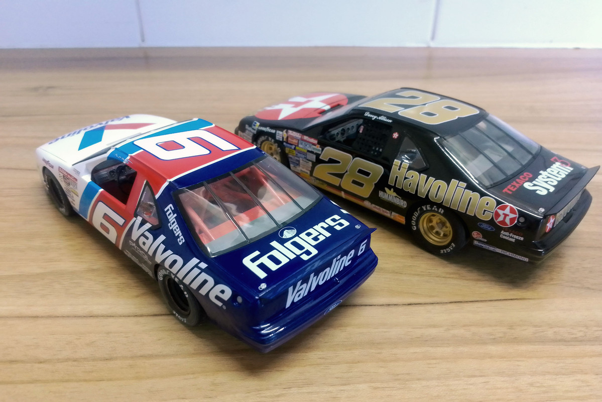 Nascar. #6 & 28. The 'Lines' Thunderbirds. - Ready For Nascar. #6 & 28. The 'Lines' Thunderbirds. - Ready For