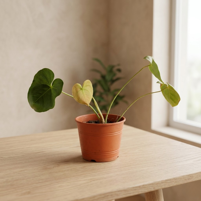 Planta antes del tutor