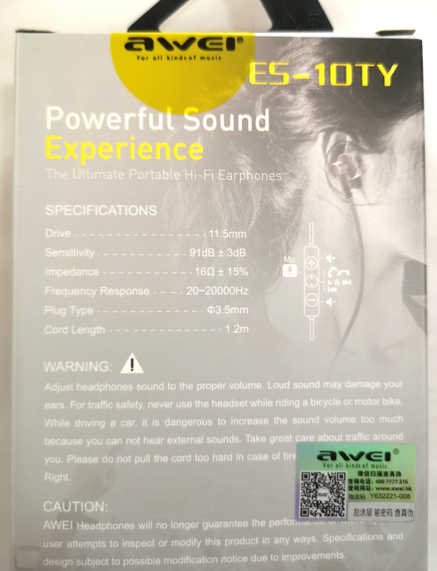 awei ES-10TY IMG_20191008_094118