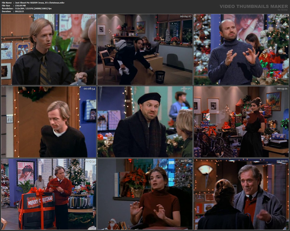 Just Shoot Me S02E09 Jesus, It's Christmas.mkv