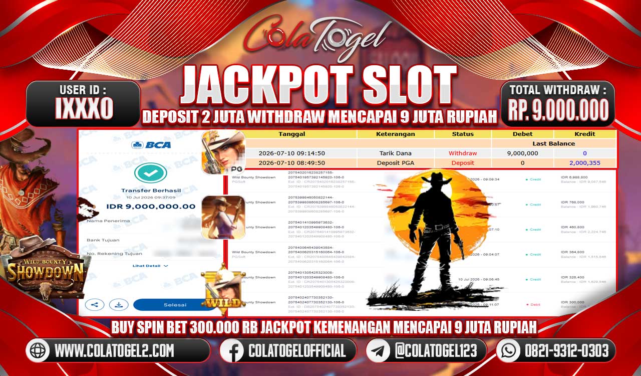 JACKPOT SLOT GACORR!!