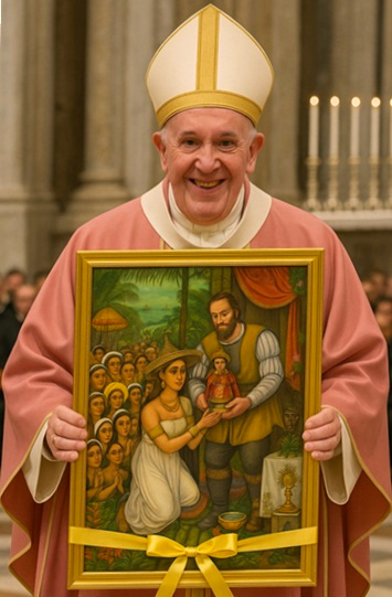 Il principio della risposta dans Articoli di Giornali e News Papa-Francesco-il-misericordioso-ed-il-Santo-Ni-o