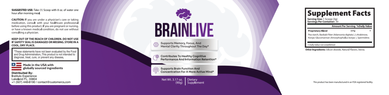 Brainlive Label