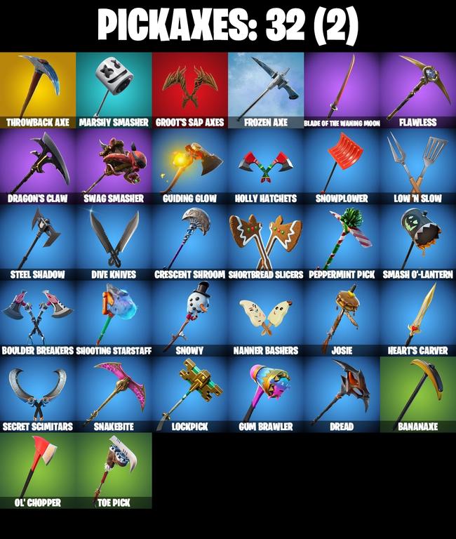 pickaxes comp