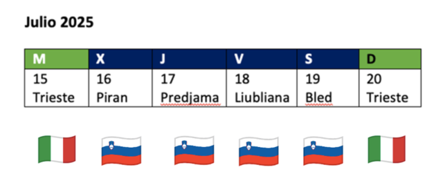 Eslovenia en pocos, poquísimos, días. Julio de 2025. - Blogs de Eslovenia - Introducción (3)