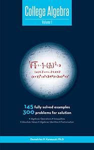 COLLEGE ALGEBRA, VOLUME 1: Fundamental Principles, Techniques and Theorems (THE COLLEGE ALGEBRA S...