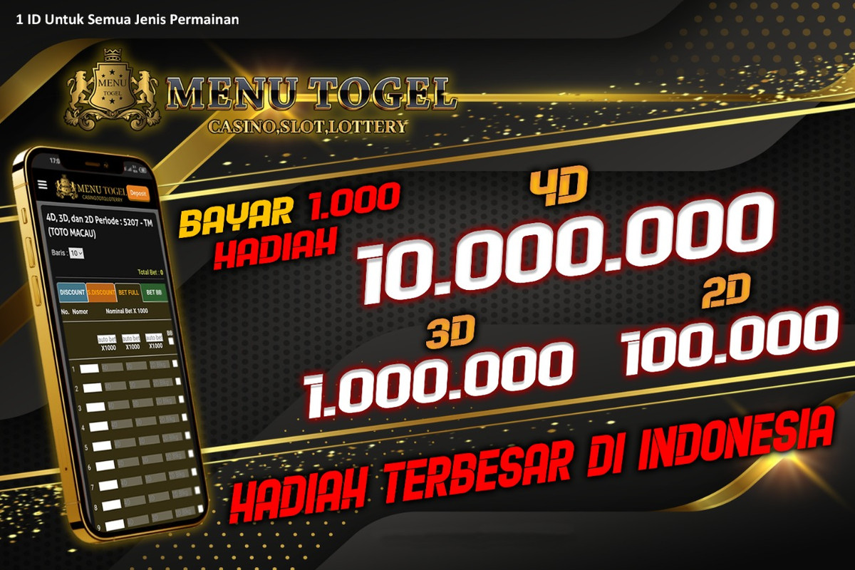 MENUTOGEL Situs Togel Terbesar dan Terpercaya No.1 di Indonesia