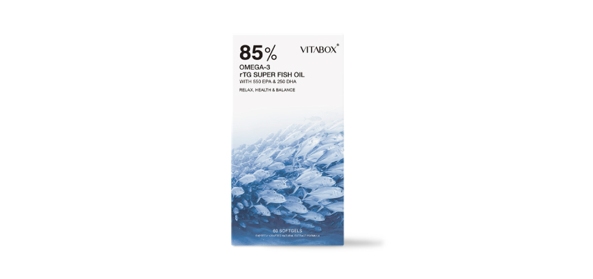 【Vitabox】挪威85% Omega-3 rTG 高濃度魚油