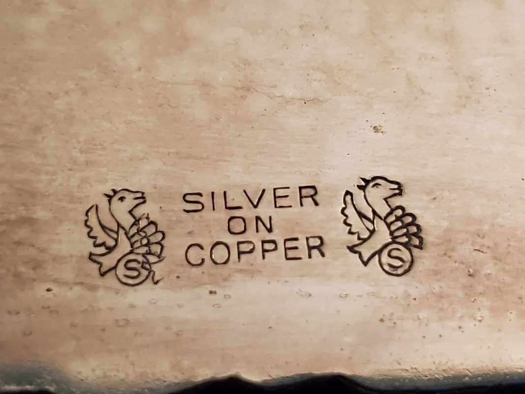 Silver on Copper Bird or Dragon S Mark www.925 1000