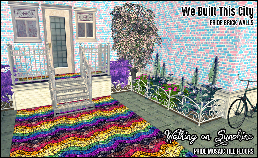 Pride brick walls & floor tiles preview