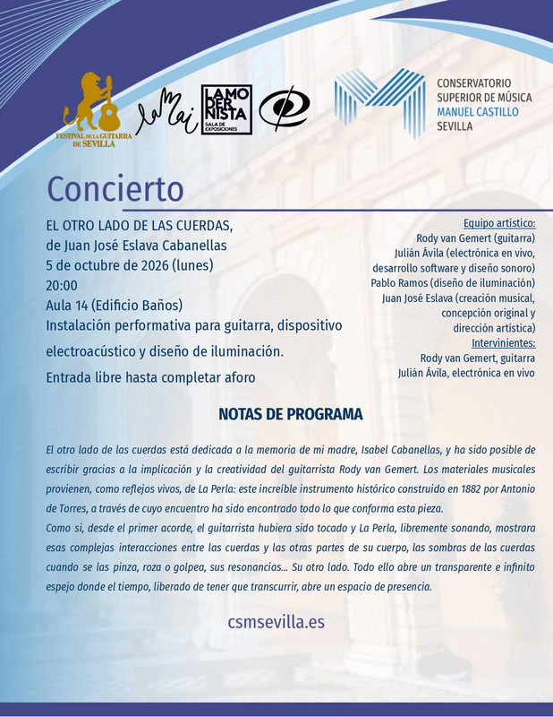 Concierto - Presentación
