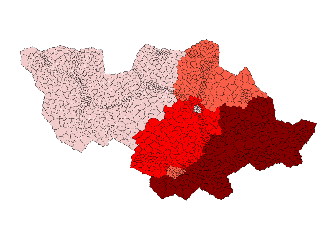 Carte des statistiques régional Carte des statistiques régional