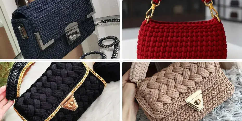 Cartera de Crochet de Lujo 2