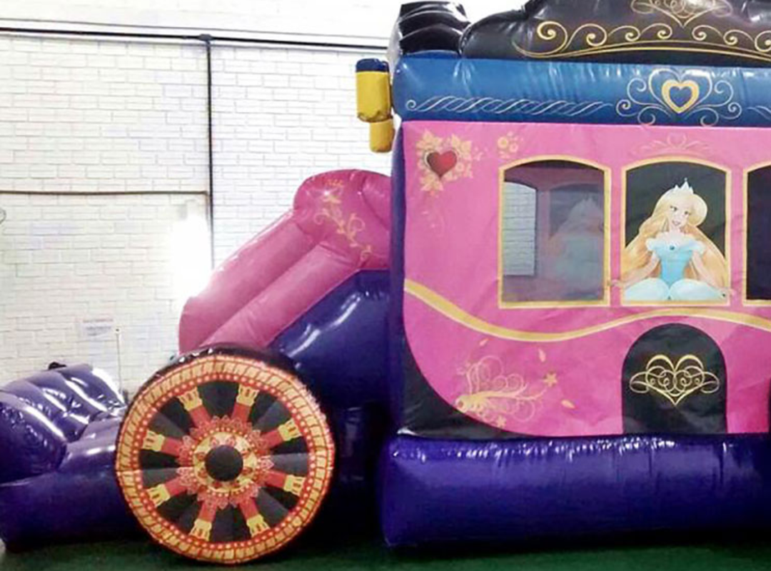 Carruagem Luxo com Mini Tobogã